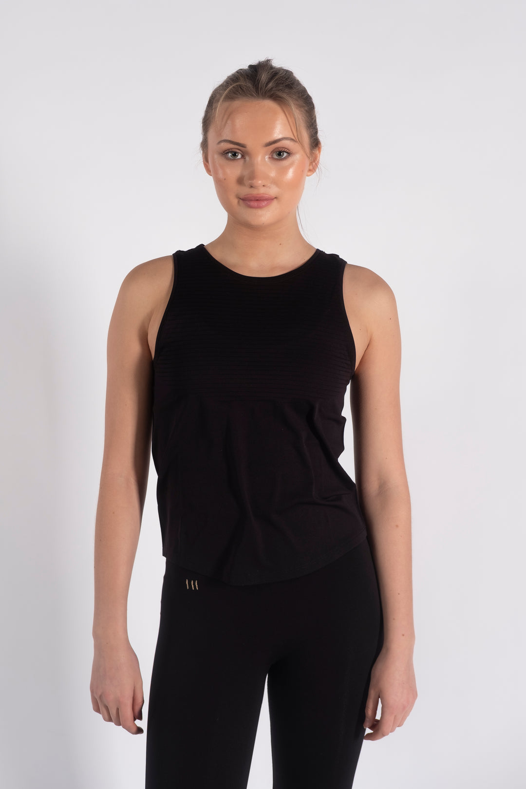 Boxy Tank Top Black