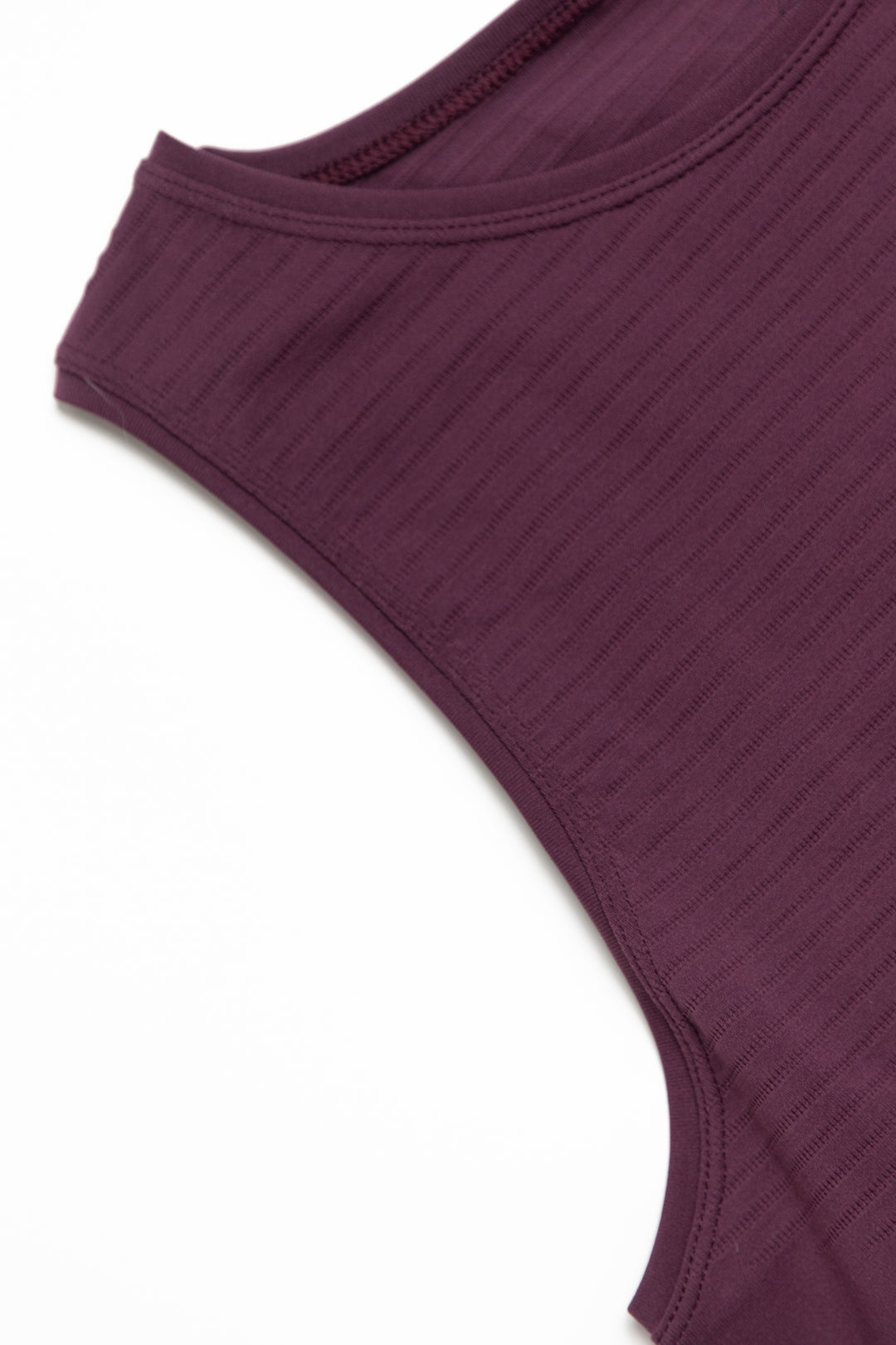 Boxy Tank Top -  Auberguine