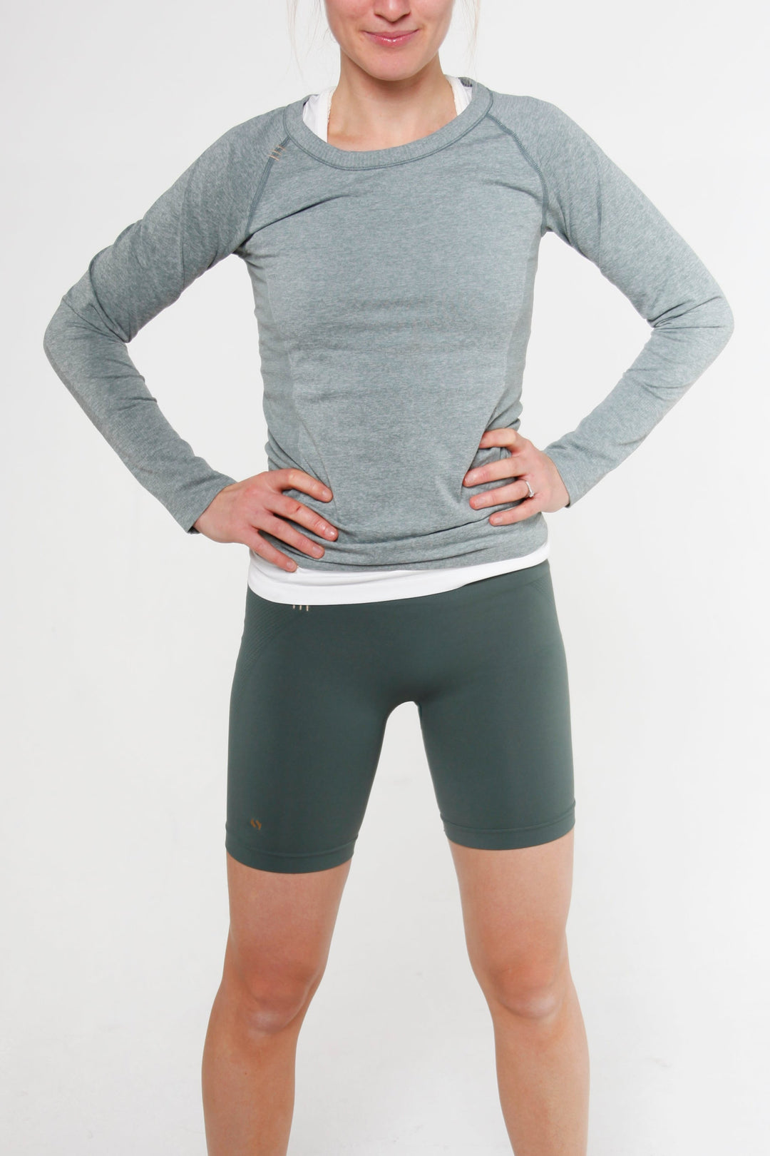 Biker Shorts - Nordic green