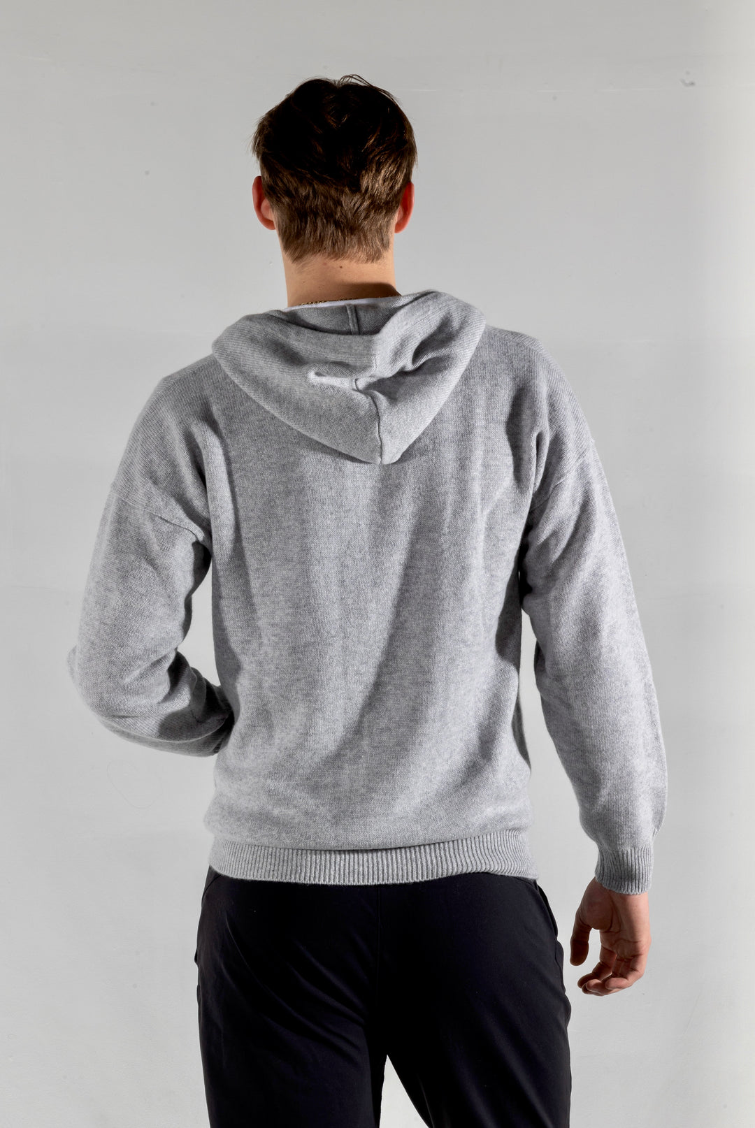 100% Cashmere Jakke Herre, Grå