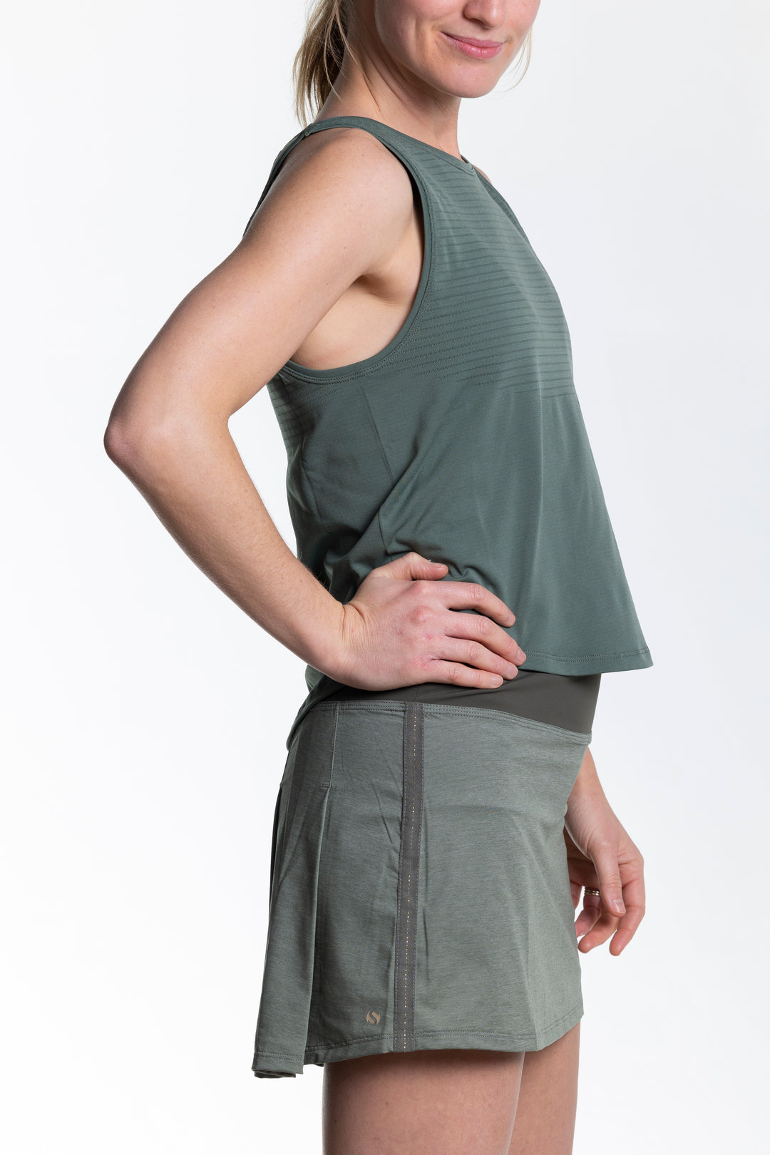 Tennis & Padel Skirt - Nordic Green