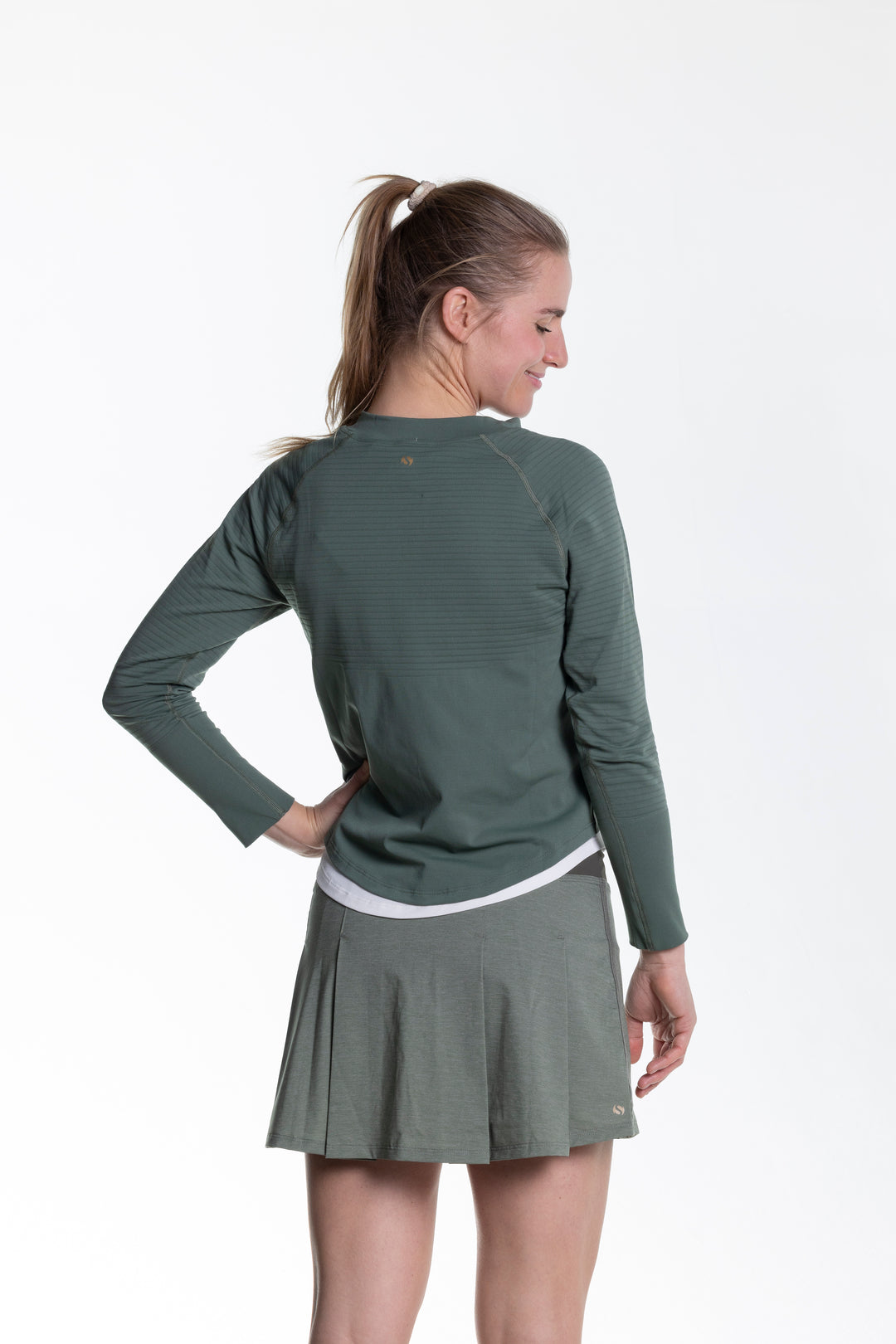 Half-Zip Longsleeve Nordic Green