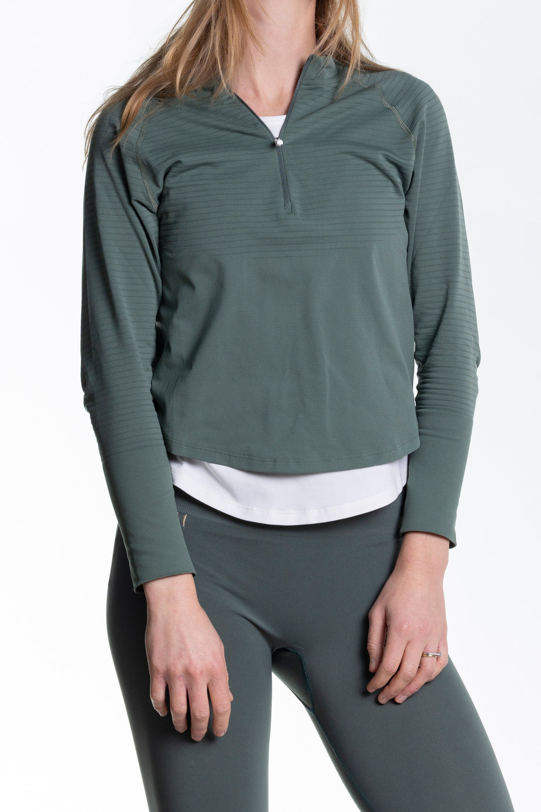 Half-Zip Long Sleeve - Nordic Green